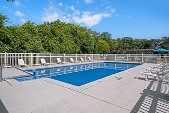 Swimming pool with sundeck